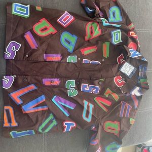 Louis Vuitton x NBA collection | Letters Short Sleeves  Shirts - Large